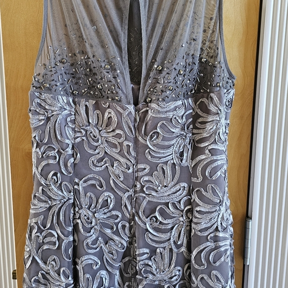 Grey Lauras Evening Dress - Picture 3 of 3
